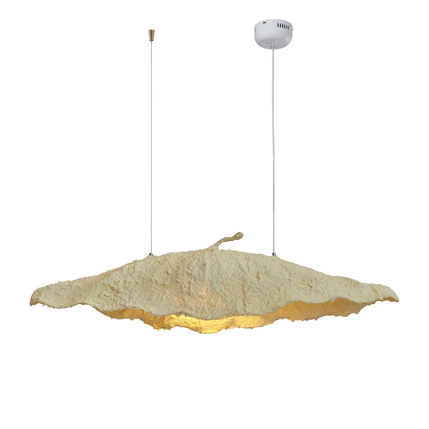 Altalis Artisanal Paper Pulp Pendant Light