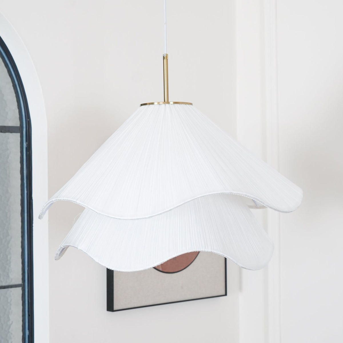 Evanel Fabric Artistic Pendant Light
