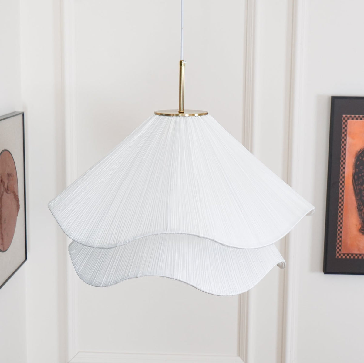 Evanel Fabric Artistic Pendant Light