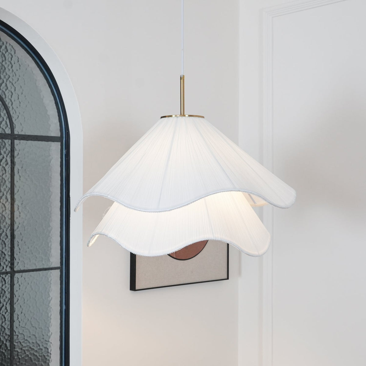 Evanel Fabric Artistic Pendant Light