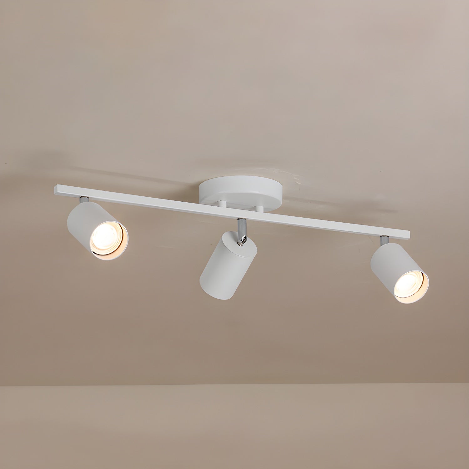 Quadra Aluminum Contemporary Ceiling Light