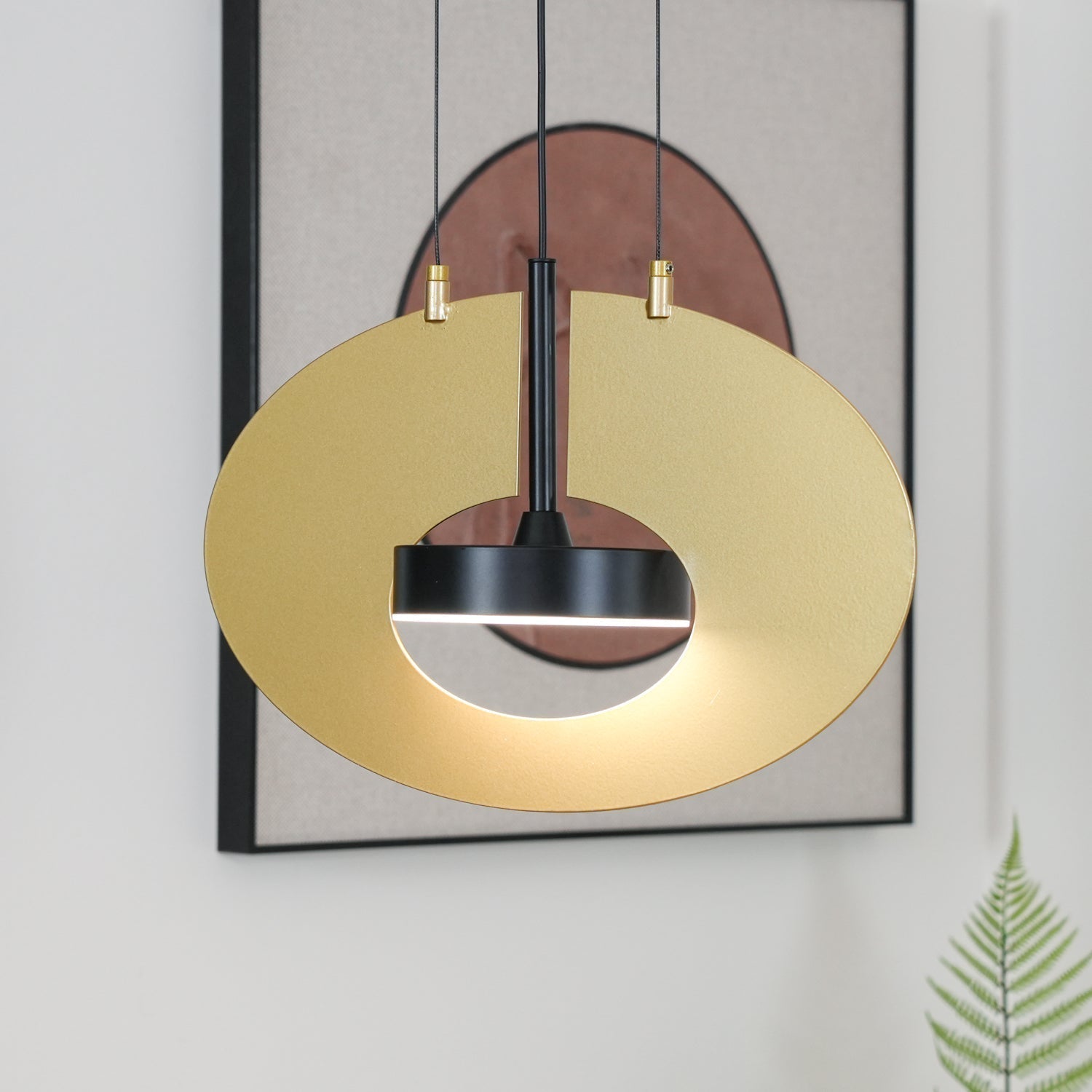 Sirixy Pendant Lamp Oval Ring Geometric