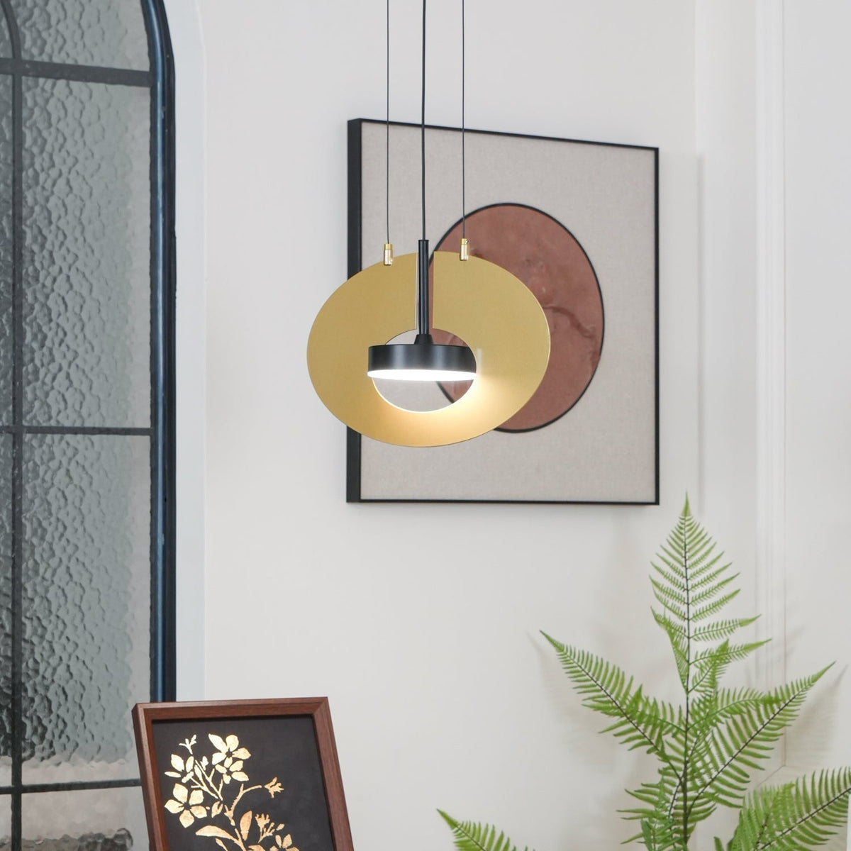 Sirixy Pendant Lamp Oval Ring Geometric