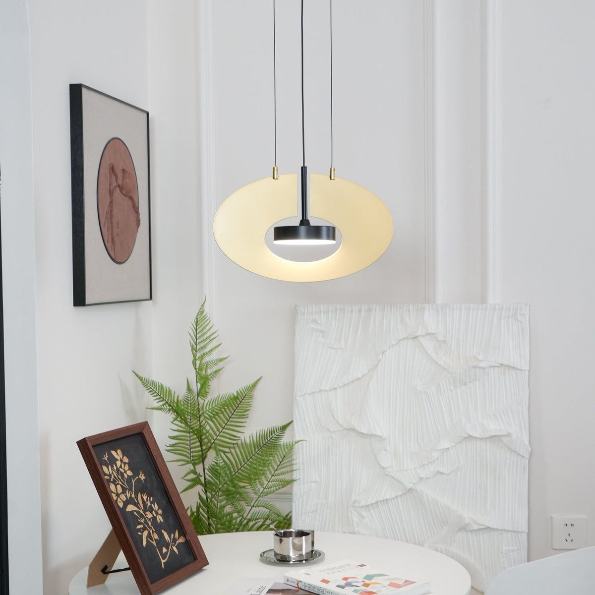 Sirixy Pendant Lamp Oval Ring Geometric