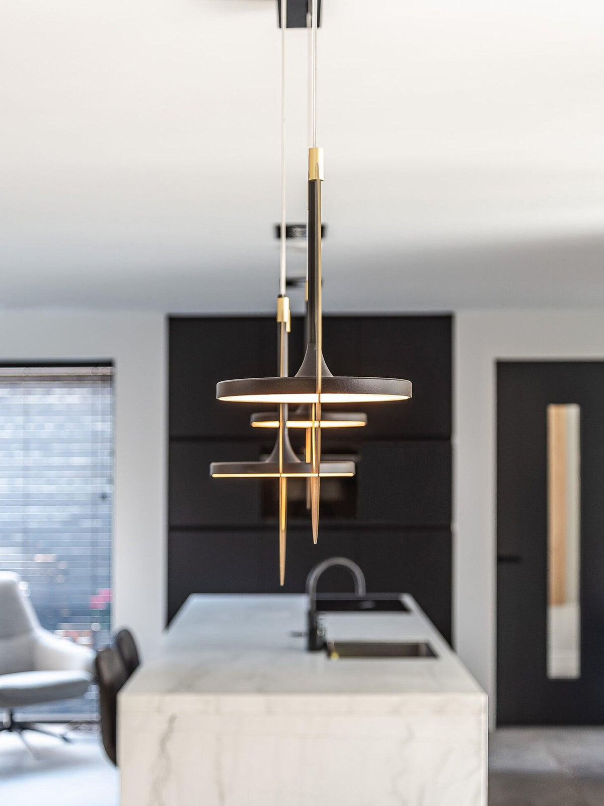 Sirixy Pendant Lamp Oval Ring Geometric