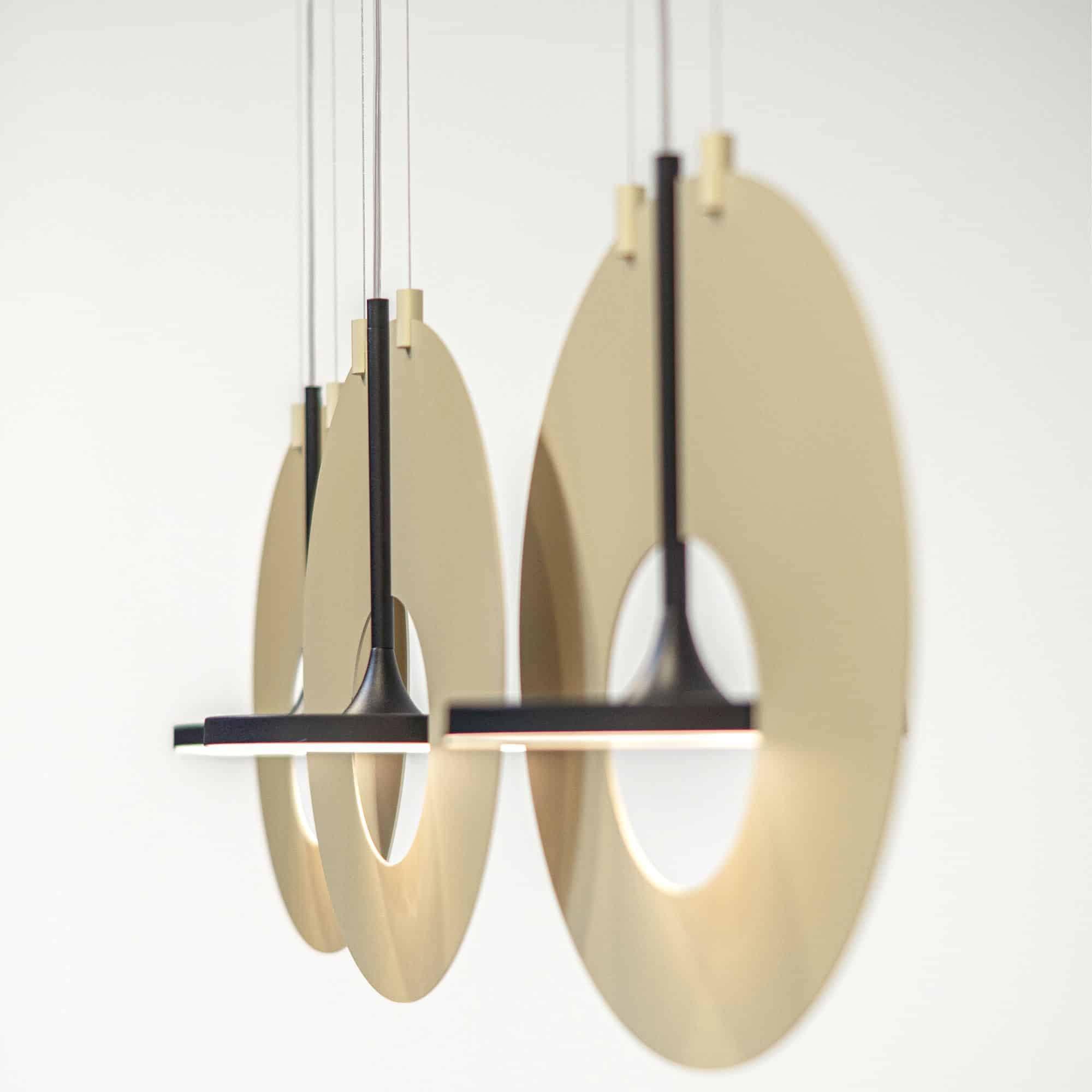 Sirixy Pendant Lamp Oval Ring Geometric