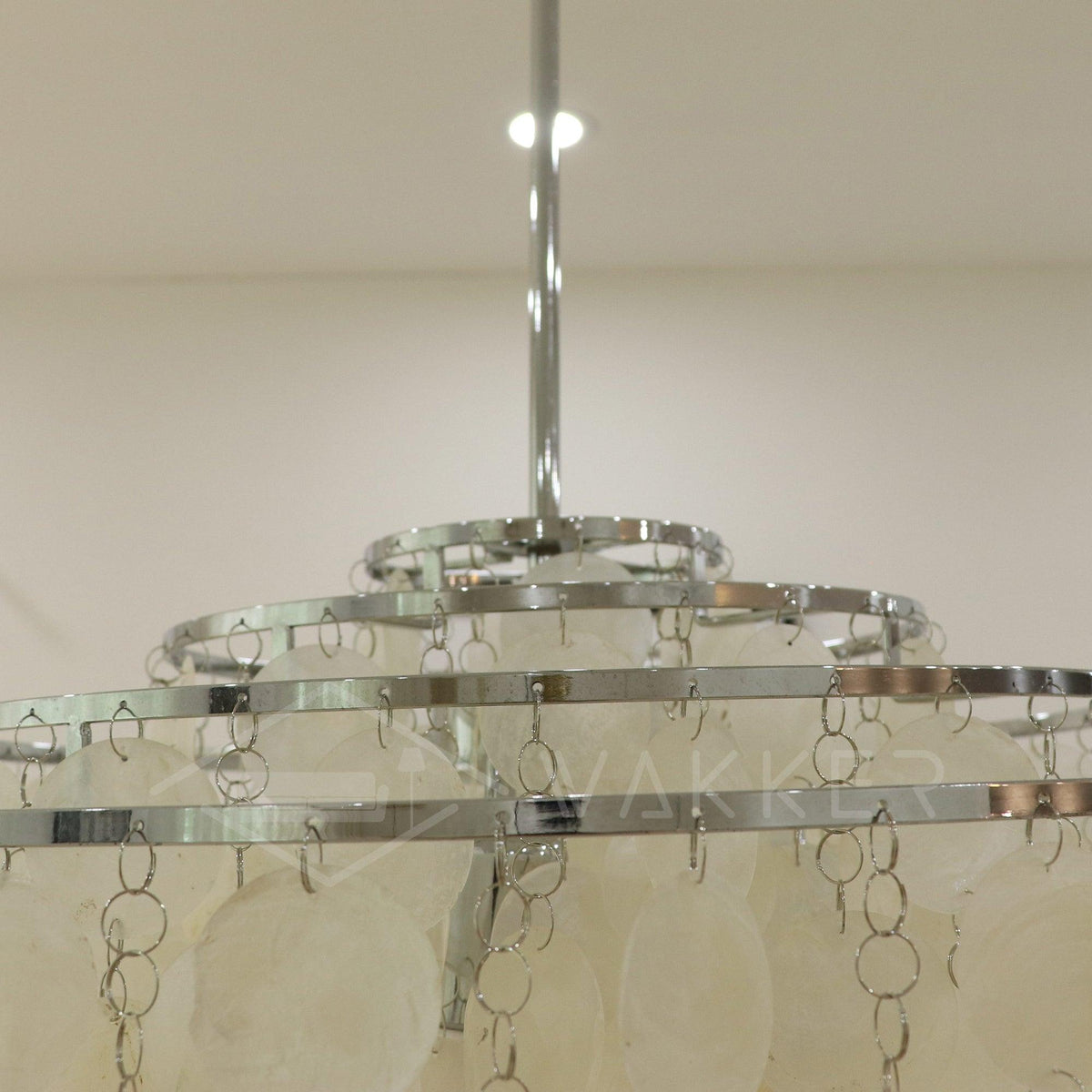 Rivena Pendant Lamp Round Shell Ring