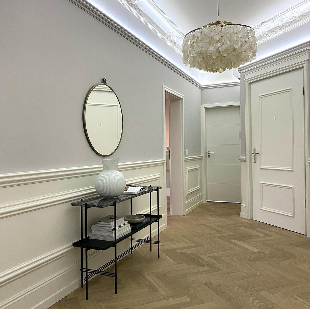Rivena Pendant Lamp Round Shell Ring