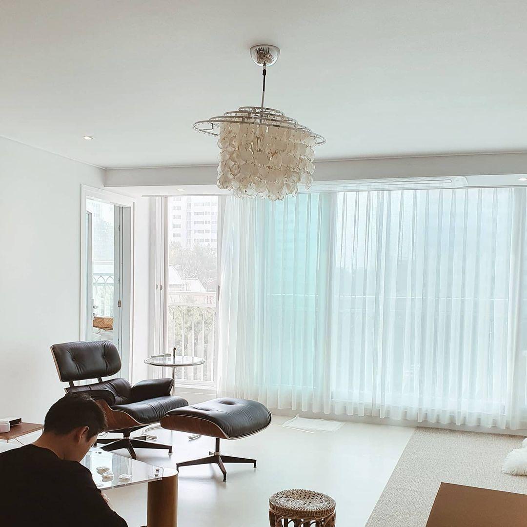 Rivena Pendant Lamp Round Shell Ring