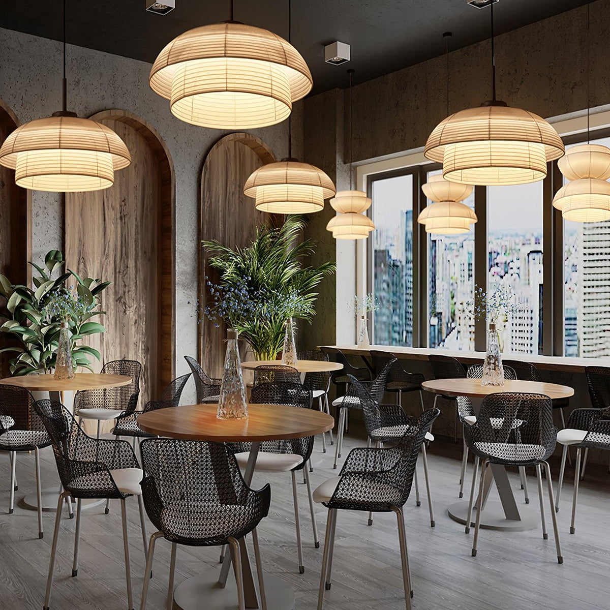 Zelvin Fabric Artistic Pendant Light