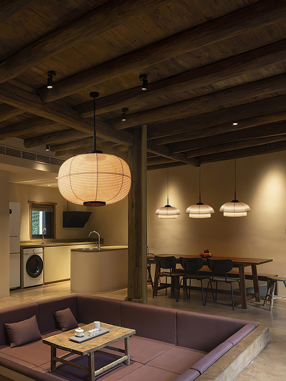 Zelvin Fabric Artistic Pendant Light