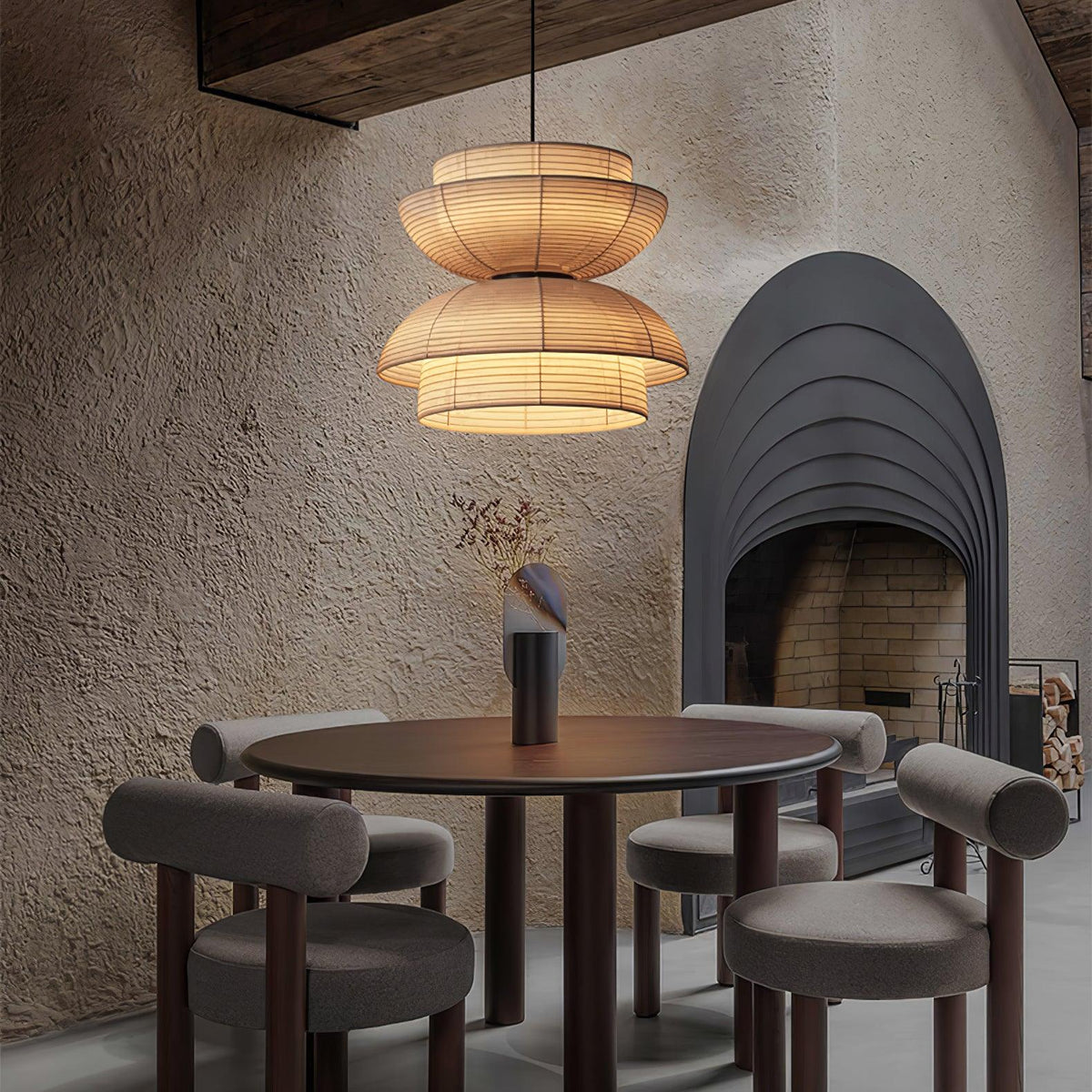 Zelvin Fabric Artistic Pendant Light