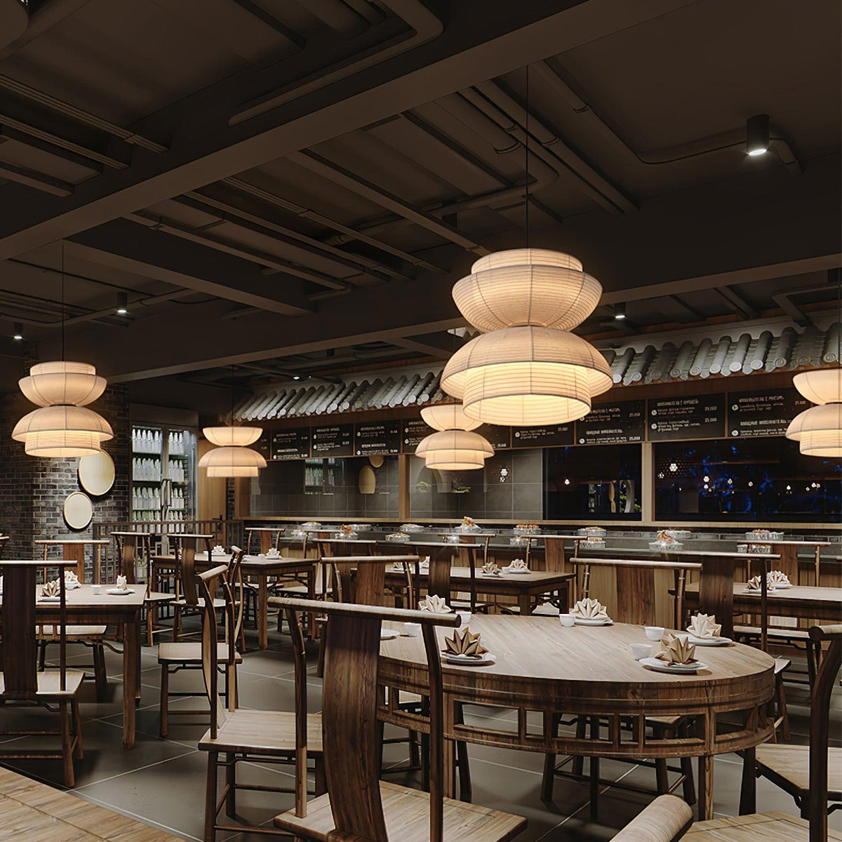 Zelvin Fabric Artistic Pendant Light