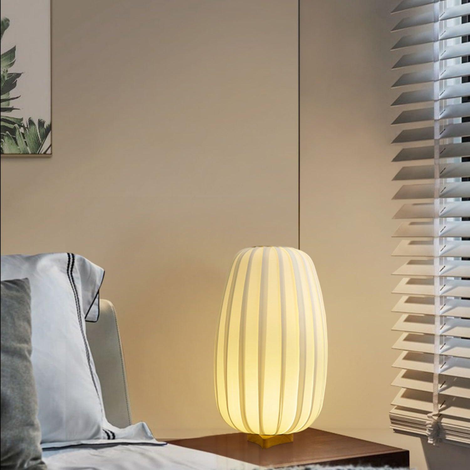 Elenor Fabric Minimalist Table Lamp