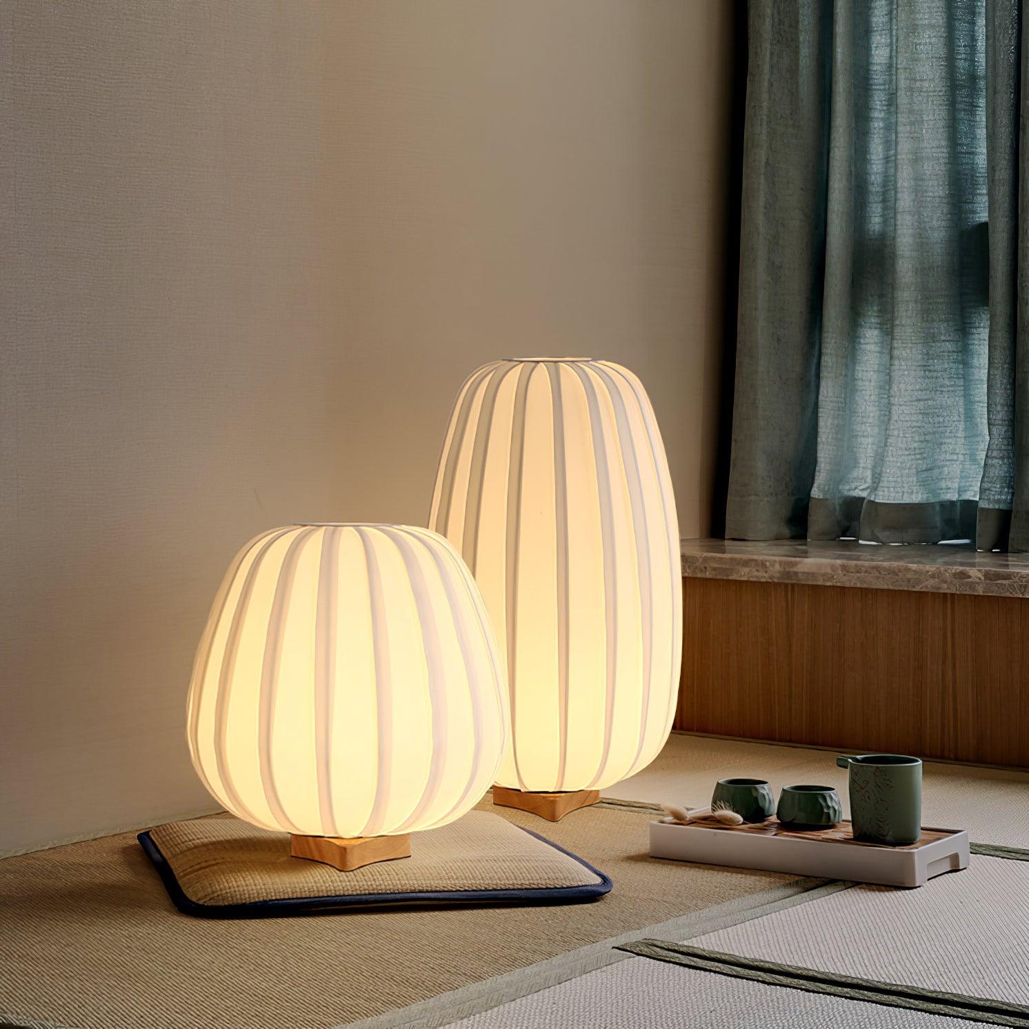 Elenor Fabric Minimalist Table Lamp