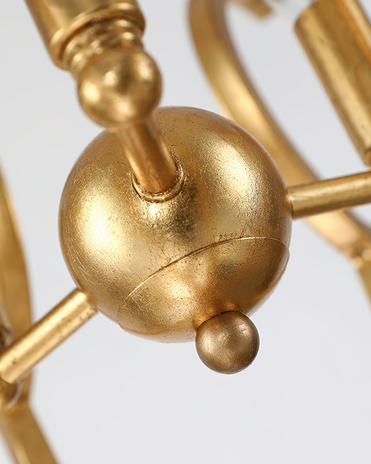 Niroxa Chandelier Gold Lantern Frame