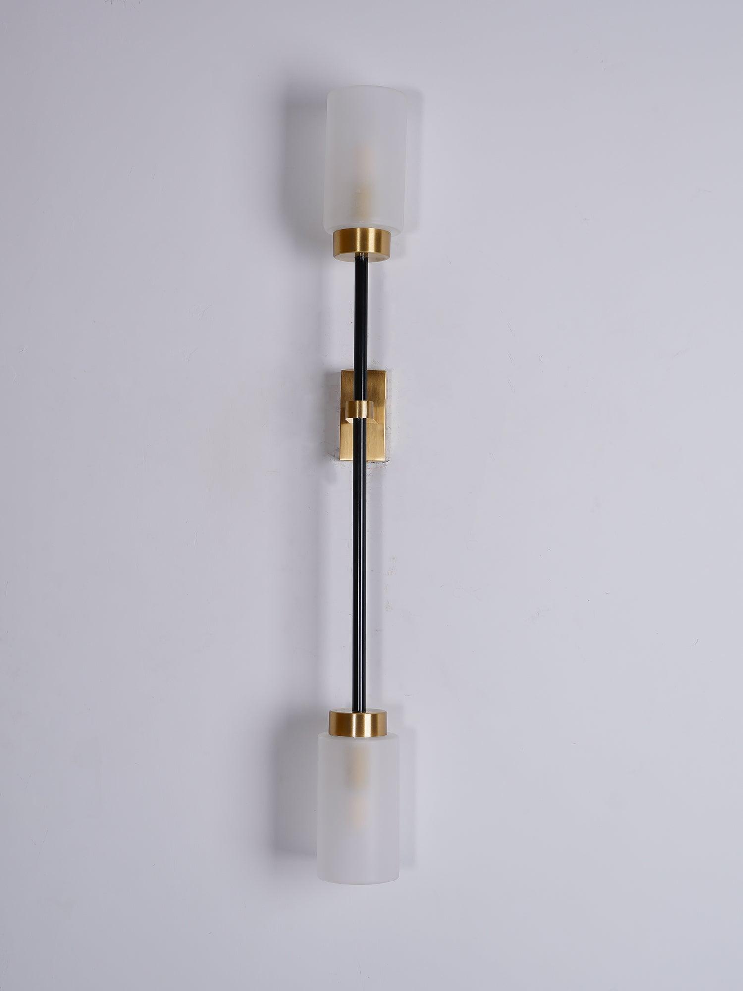 Lustra Wall Lamp Cylinder Glass Linear - Neutral Decor