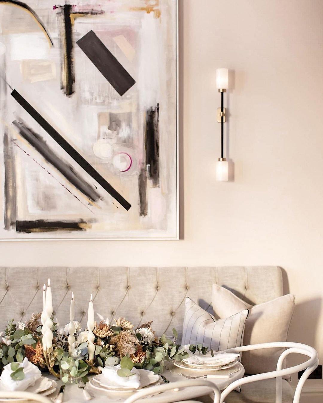 Rowan Wall Lamp Cylinder Glass Linear