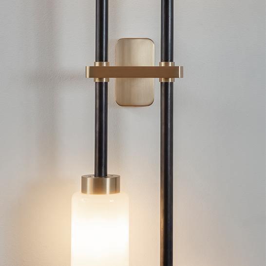 Rowan Wall Lamp Cylinder Glass Linear