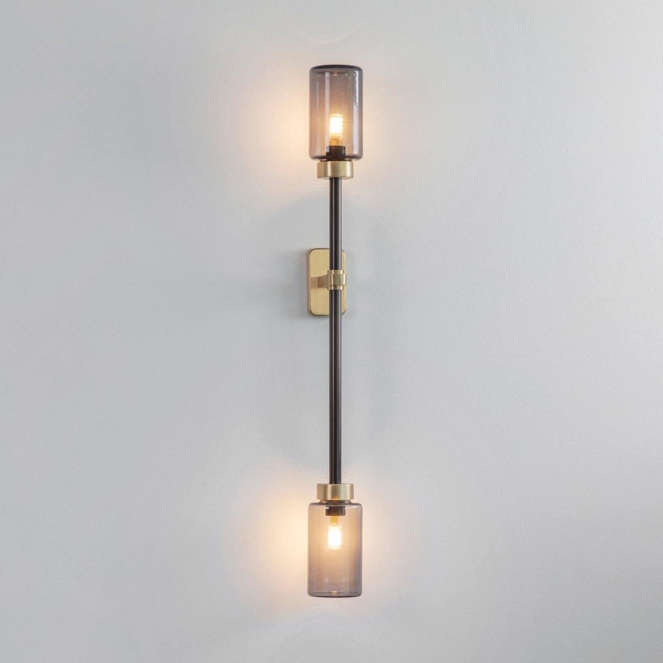 Rowan Wall Lamp Cylinder Glass Linear