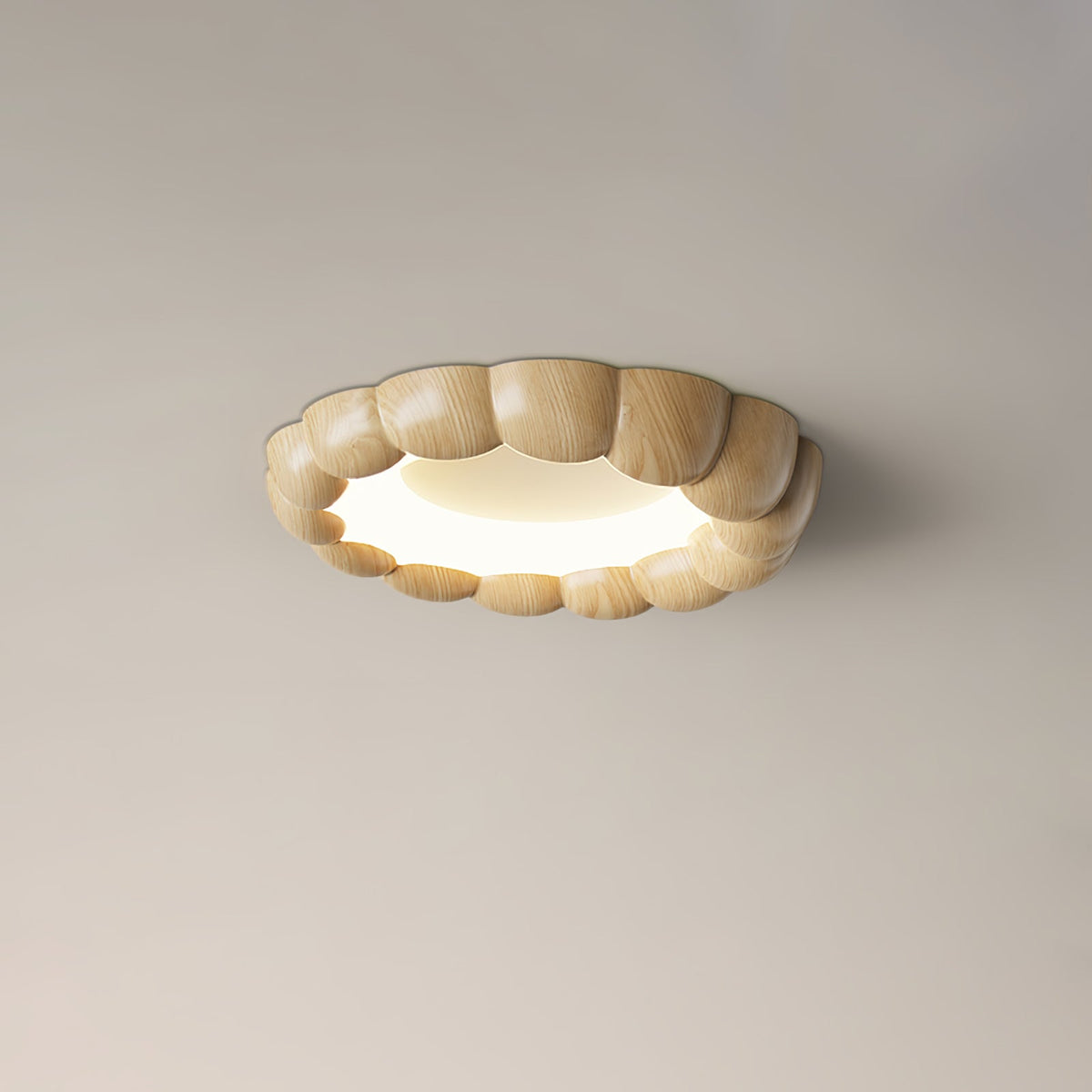 Eraeiel Traditional Elegance Ripple Ceiling Lamp