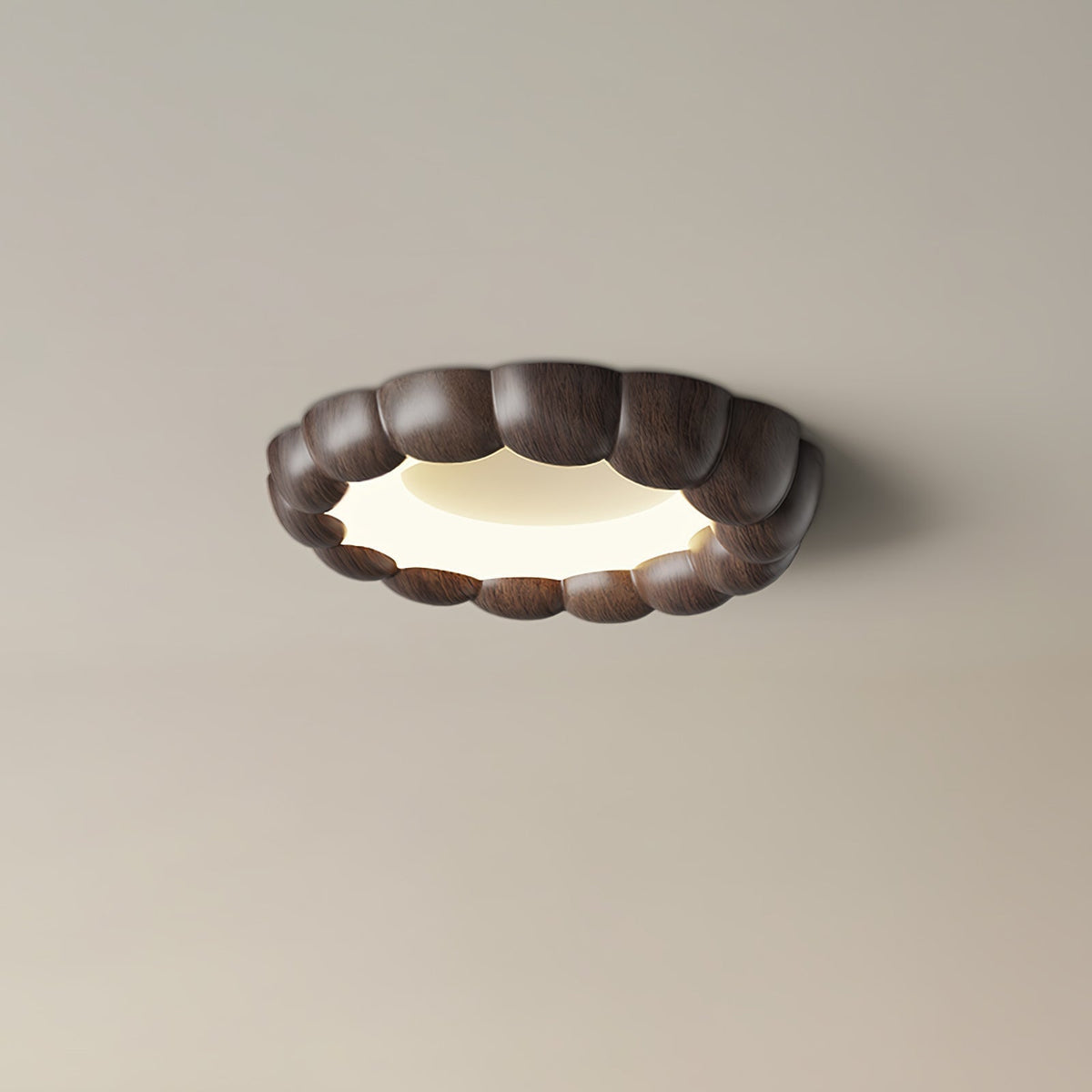 Eraeiel Traditional Elegance Ripple Ceiling Lamp