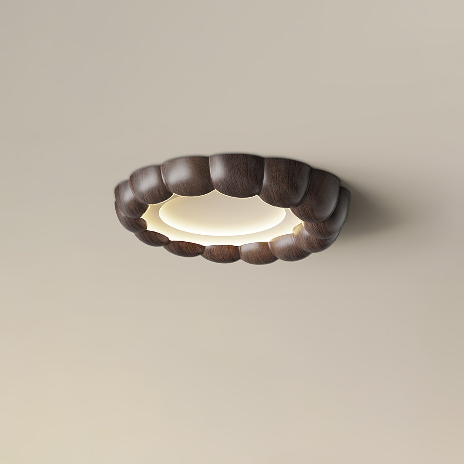 Eraeiel Traditional Elegance Ripple Ceiling Lamp