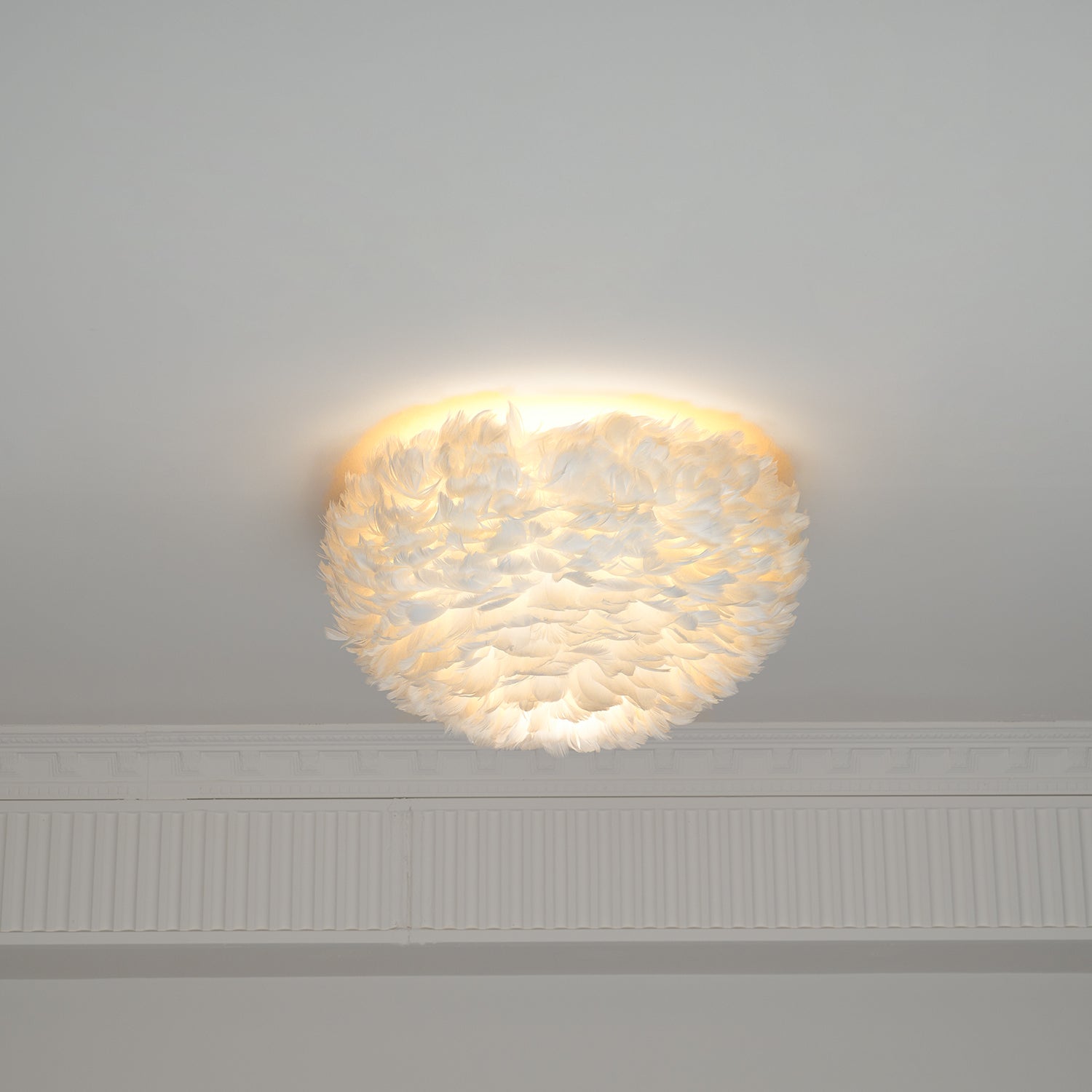 Zalore Premium Nordic Art Feathered Ceiling Lamp