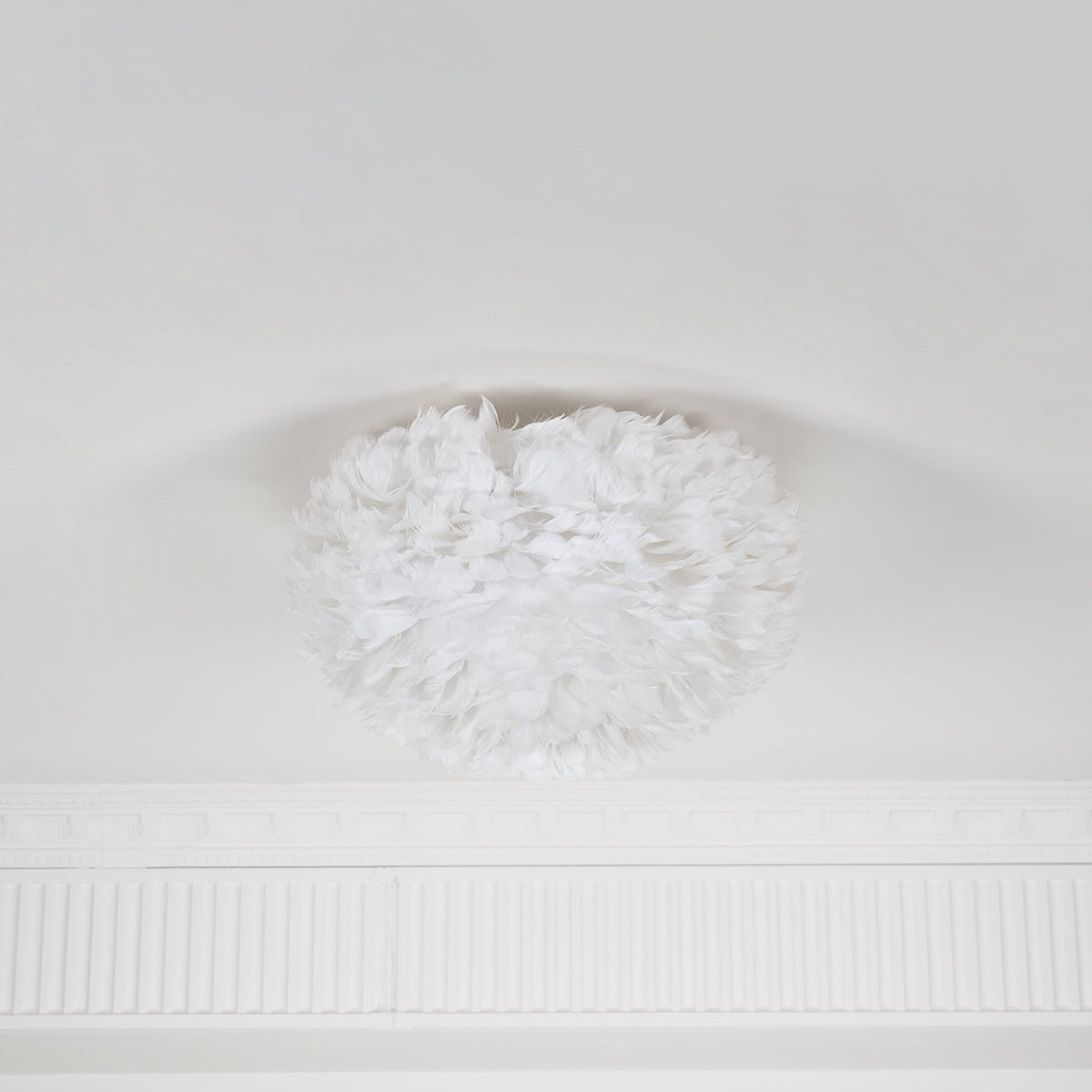 Zalore Premium Nordic Art Feathered Ceiling Lamp
