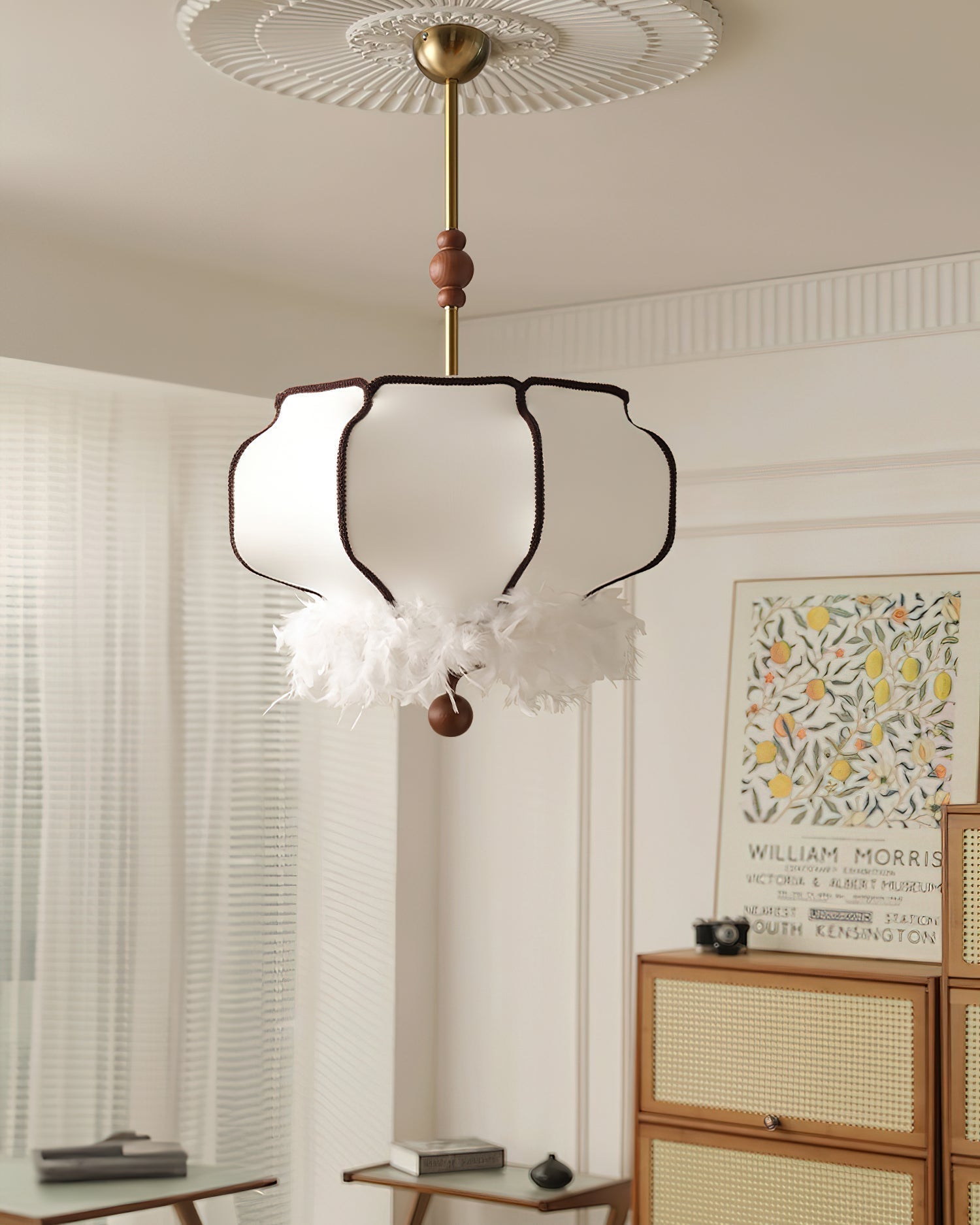 Lineleria Luxury Fabric Pendant Light