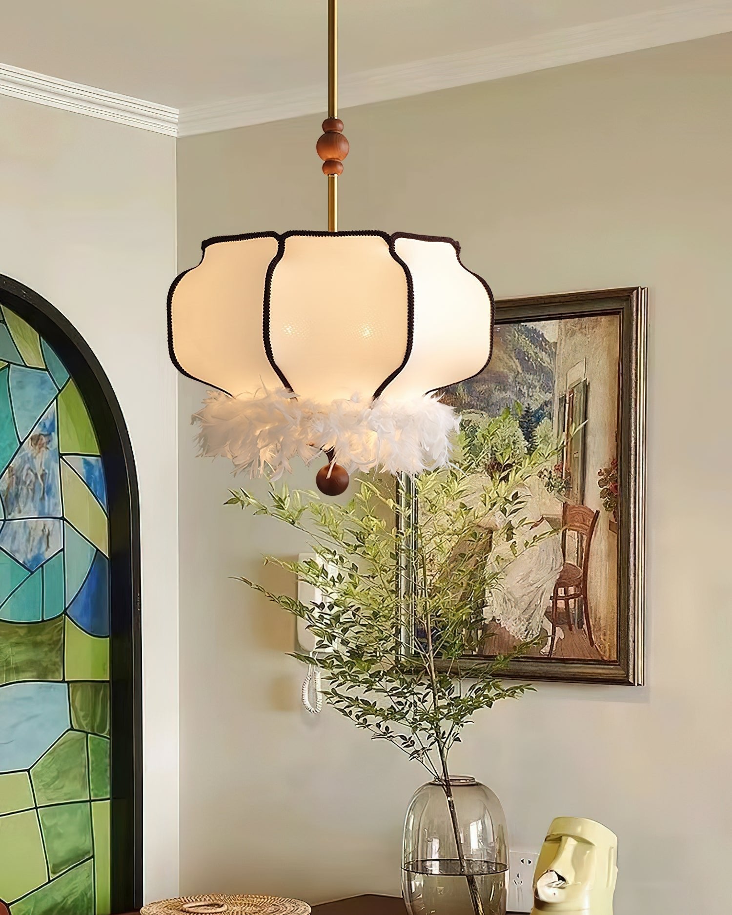 Lineleria Luxury Fabric Pendant Light