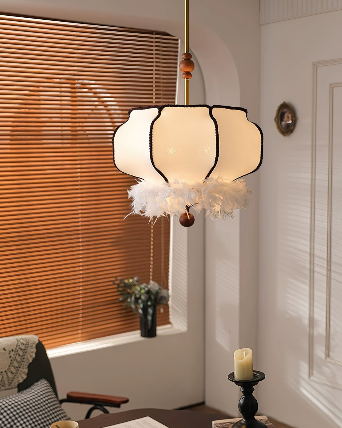 Lineleria Luxury Fabric Pendant Light