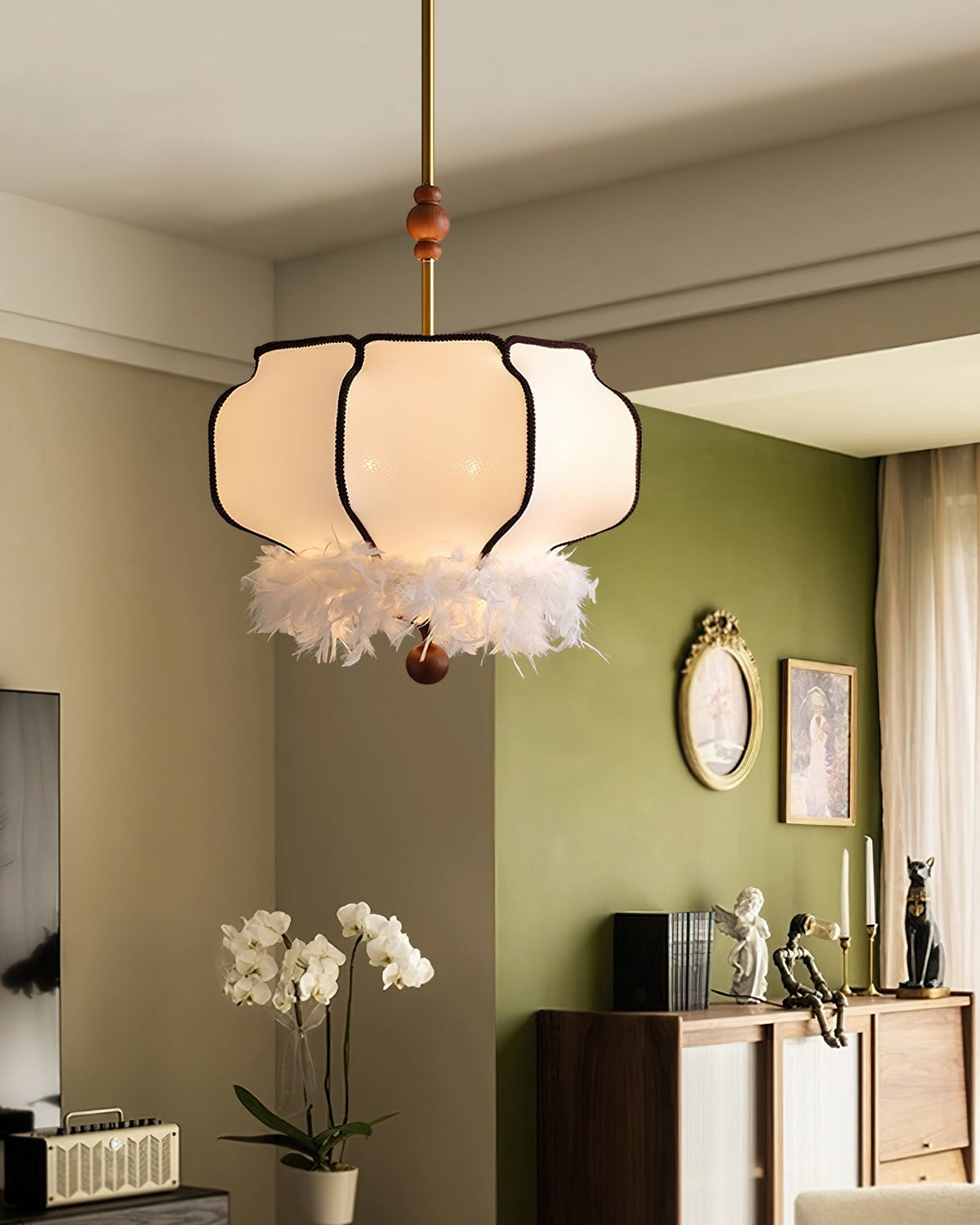 Lineleria Luxury Fabric Pendant Light