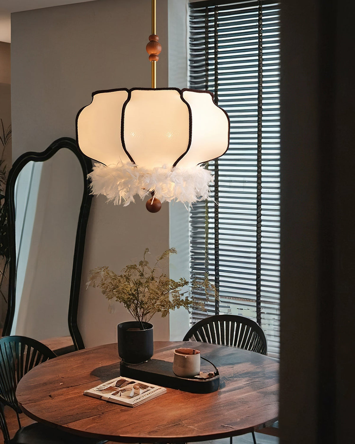 Lineleria Luxury Fabric Pendant Light