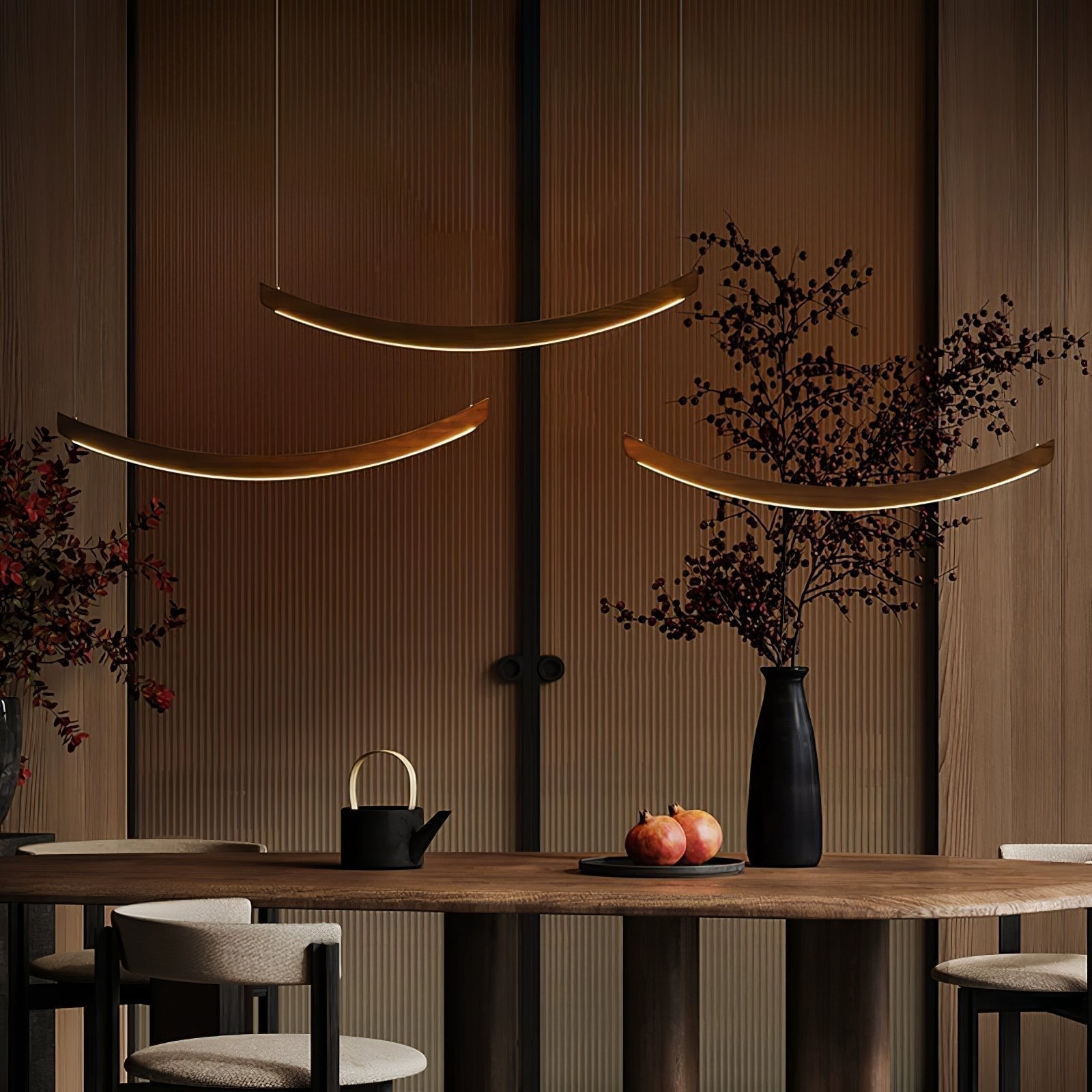 Sororelle Crescent Pendant Lamp