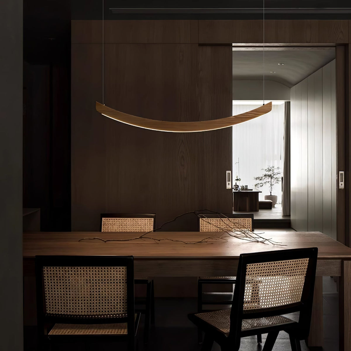 Sororelle Crescent Pendant Lamp