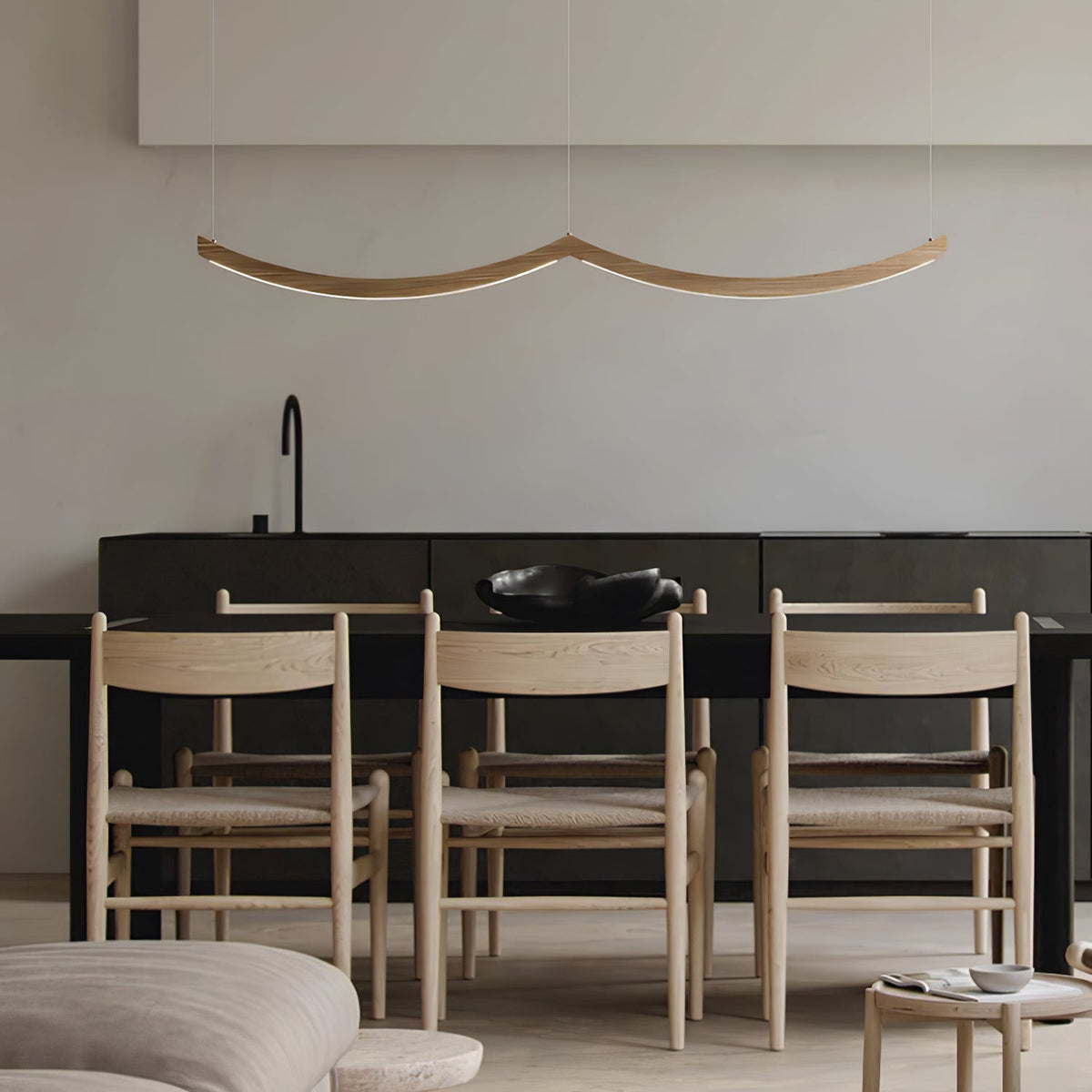Sororelle Crescent Pendant Lamp