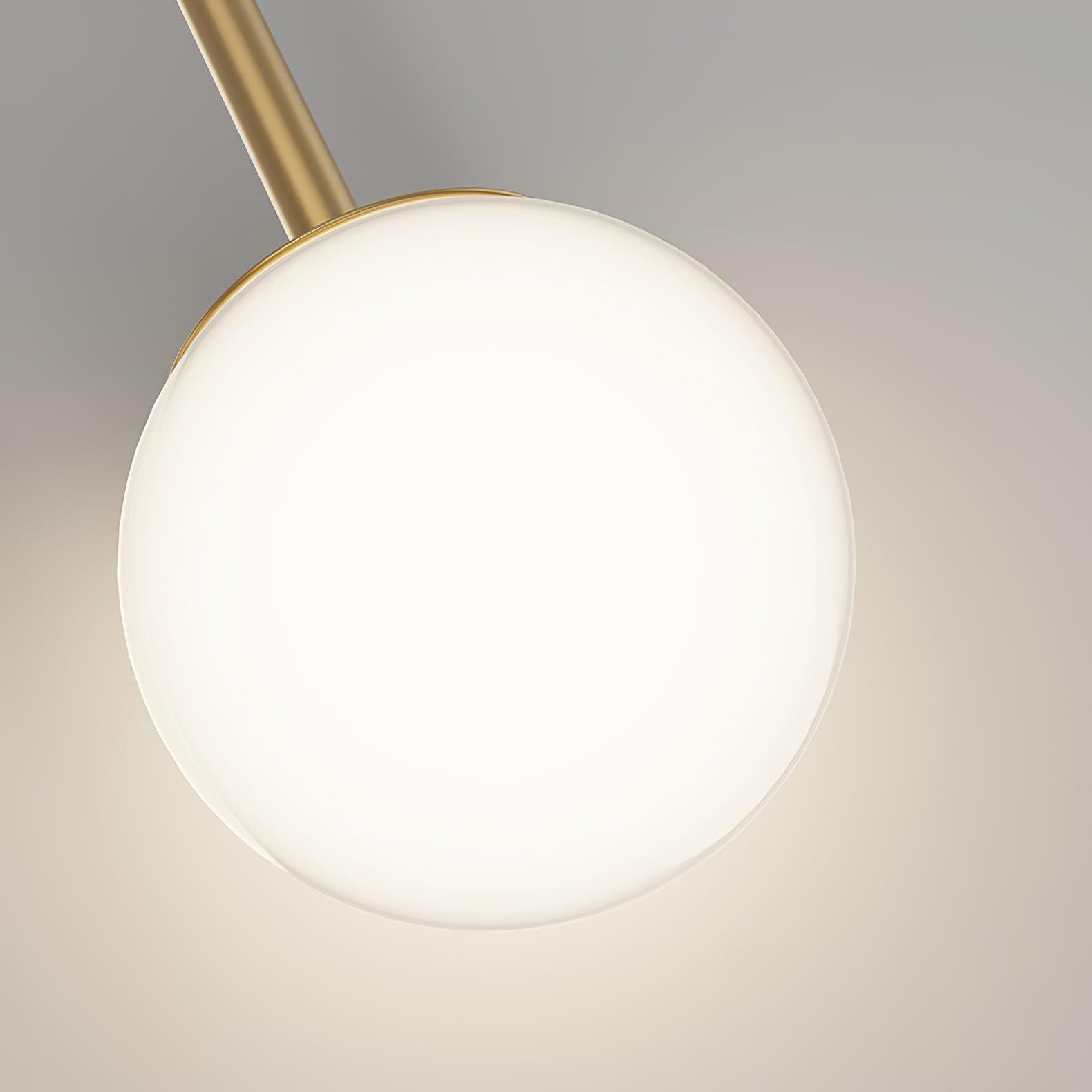 Warren Modern Minimalist LED Brass Wall Light