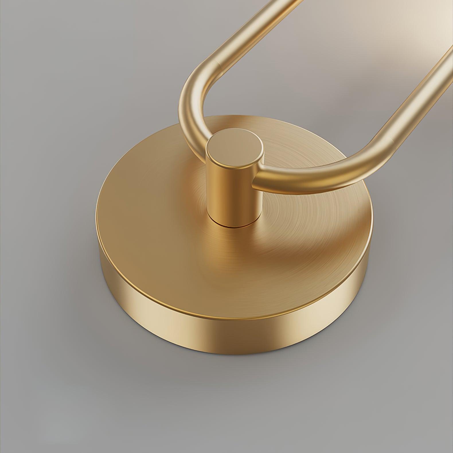 Warren Modern Minimalist LED Brass Wall Light