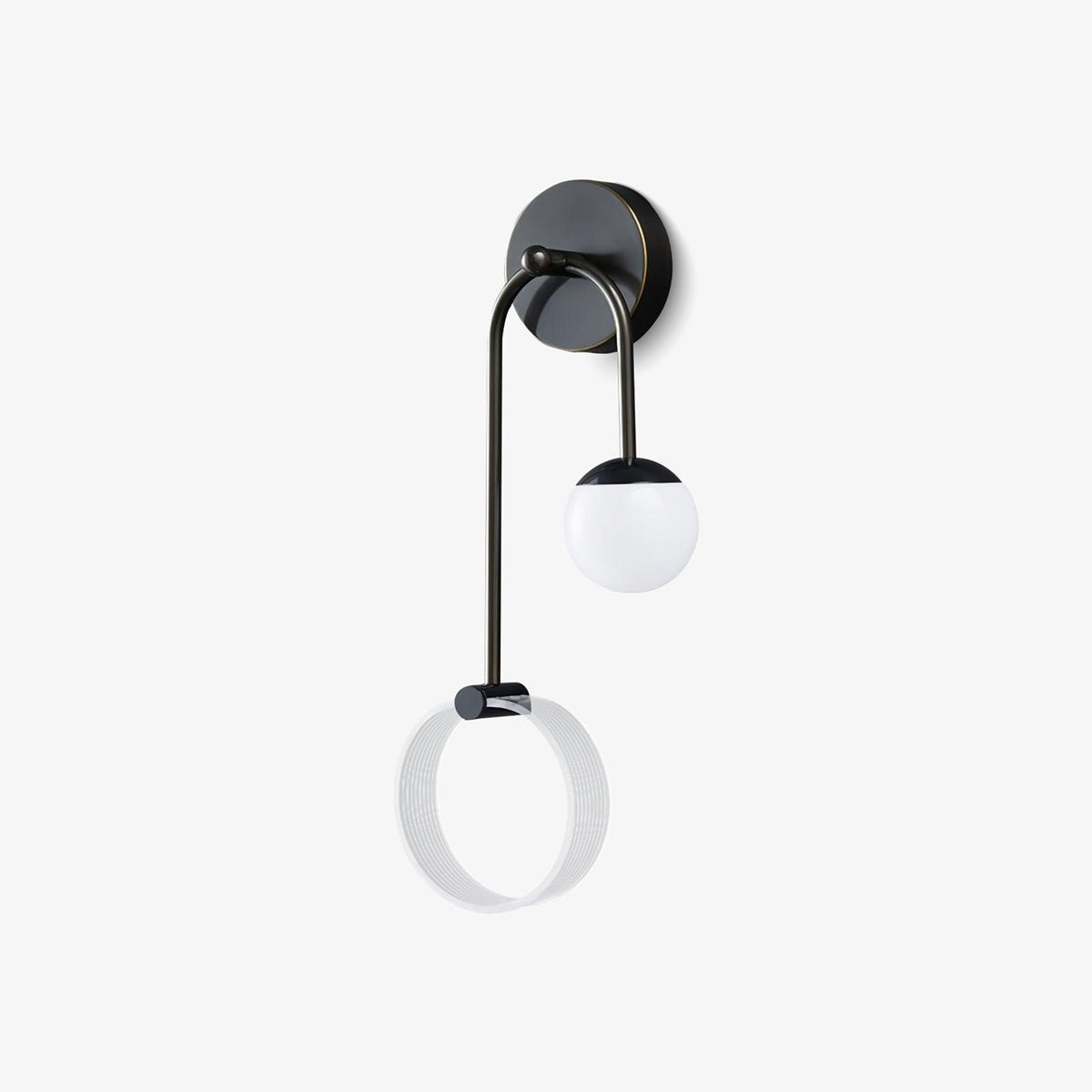 Warren Modern Minimalist LED Brass Wall Light