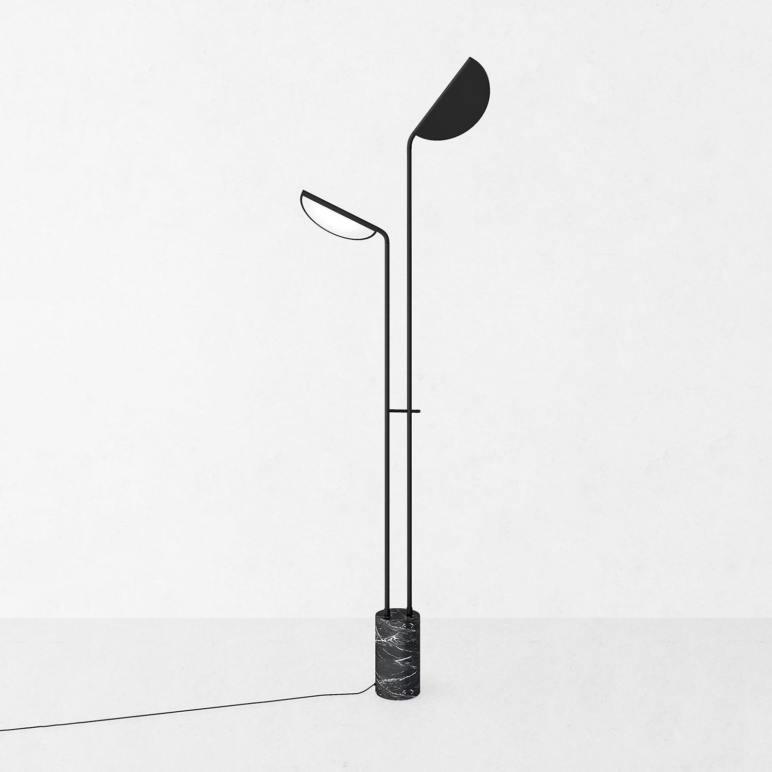 Selarielle Minimalist Marble Floor Lamp