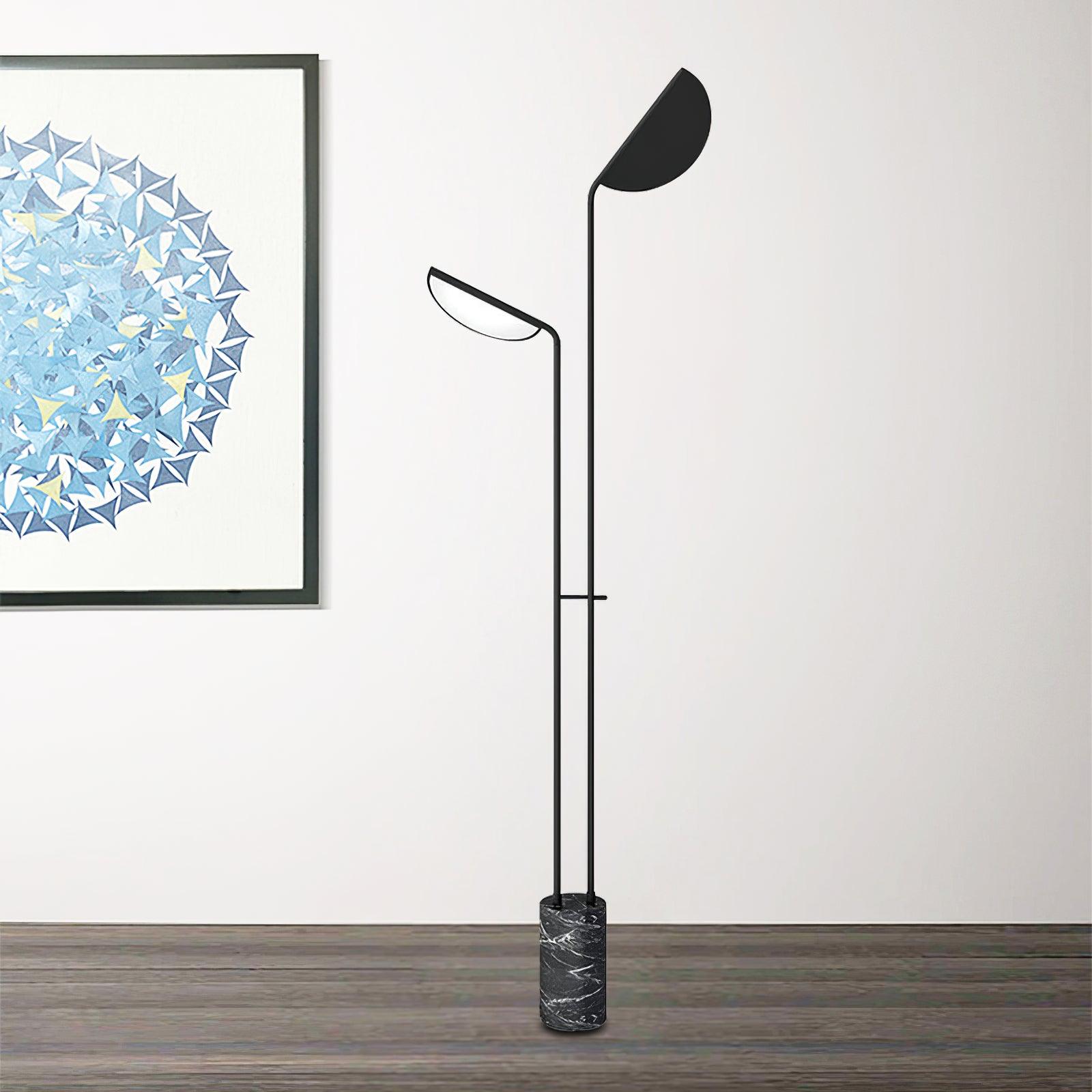 Selarielle Minimalist Marble Floor Lamp