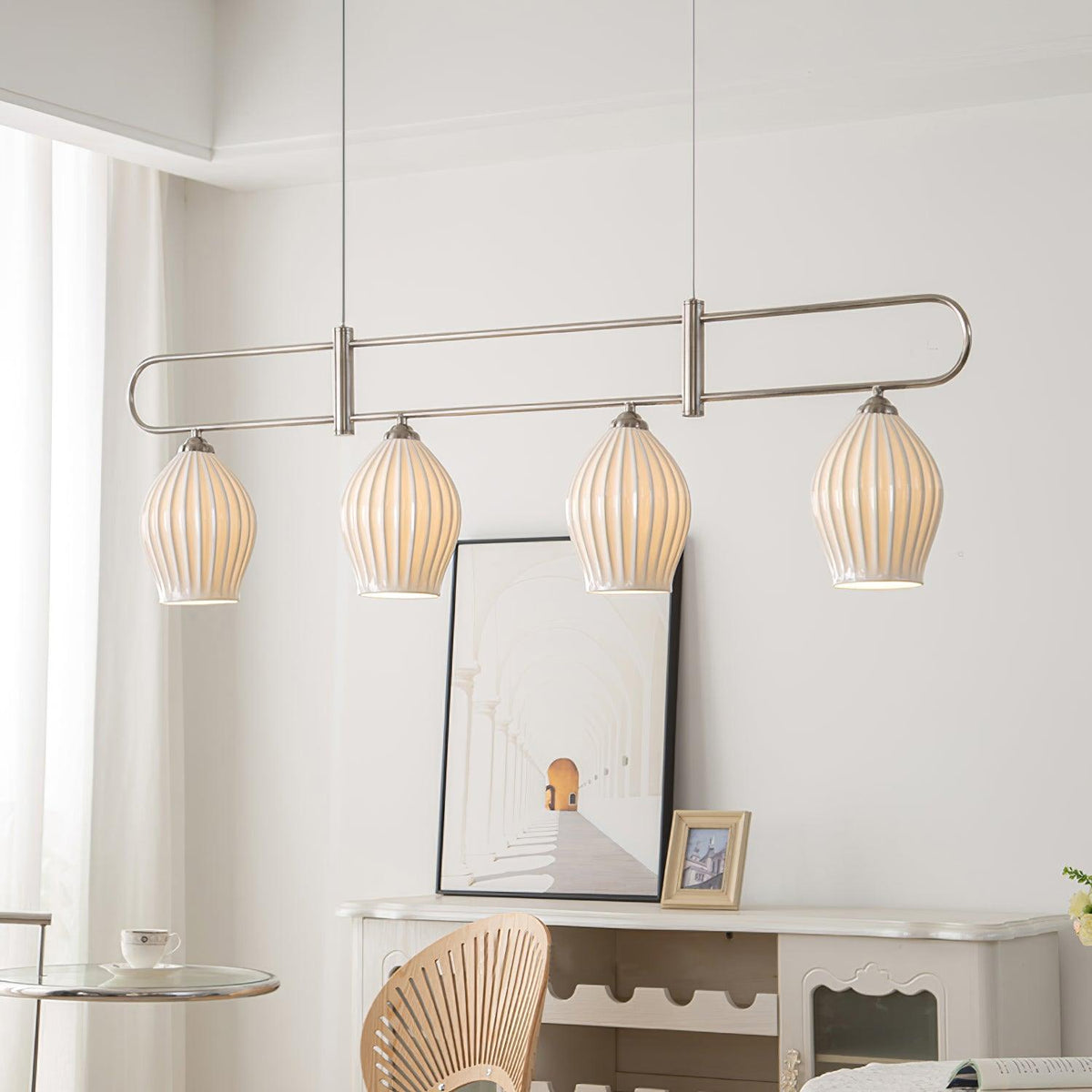 Arlirir Modern Minimalist Art Ceramic Pendant Light