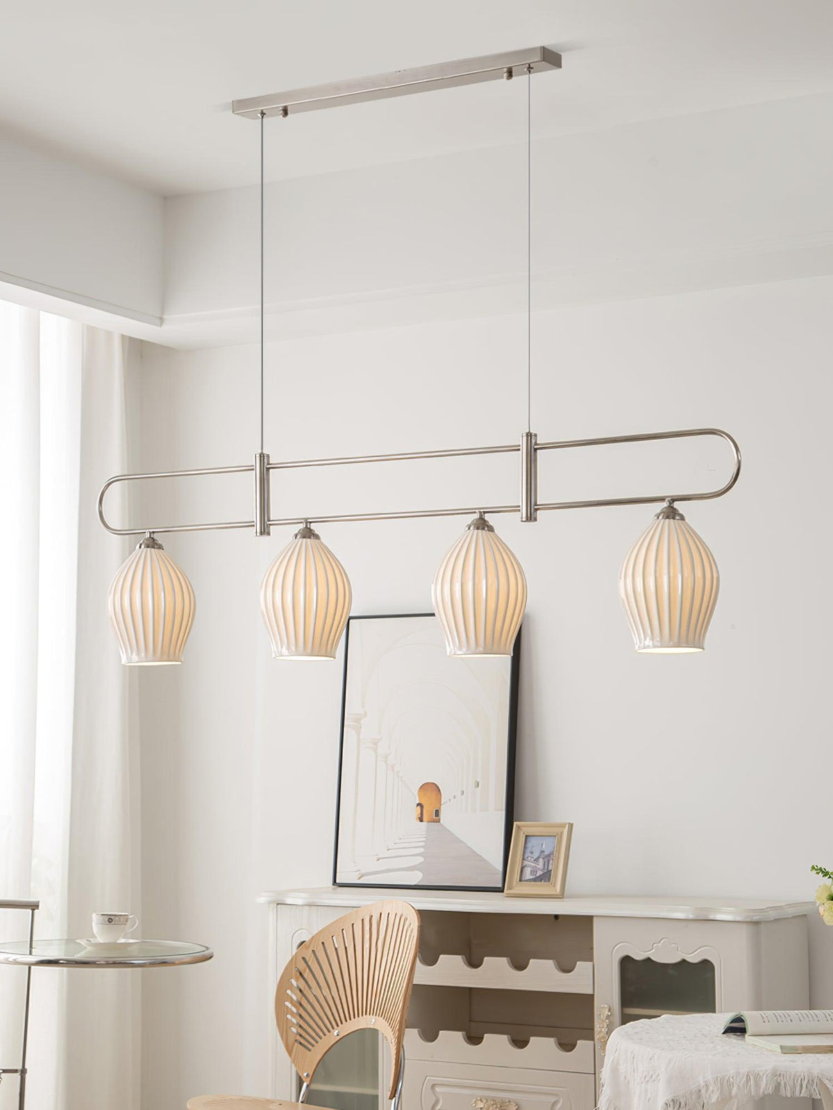 Arlirir Modern Minimalist Art Ceramic Pendant Light