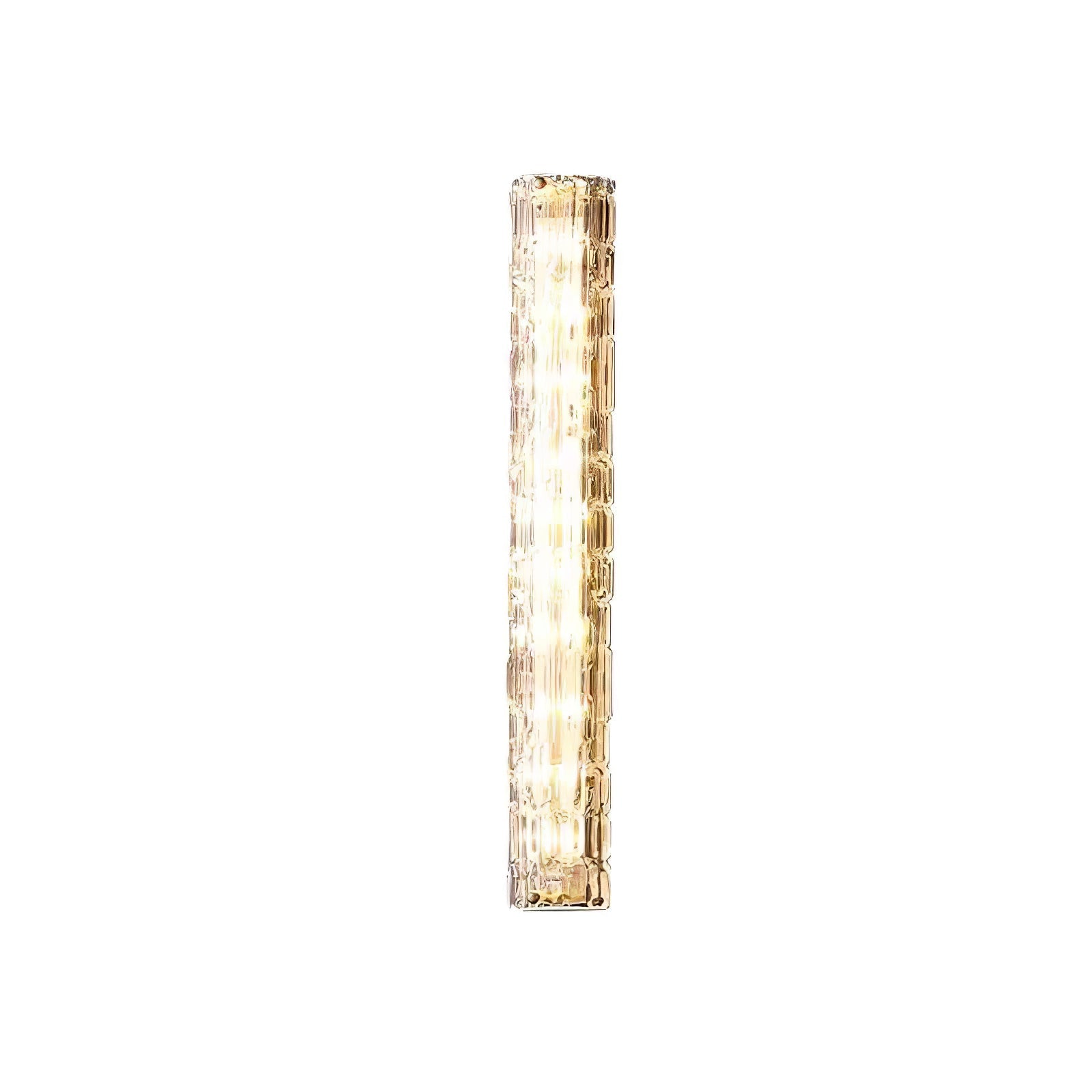 Bexley Brass Glass Glam Wall Lamp