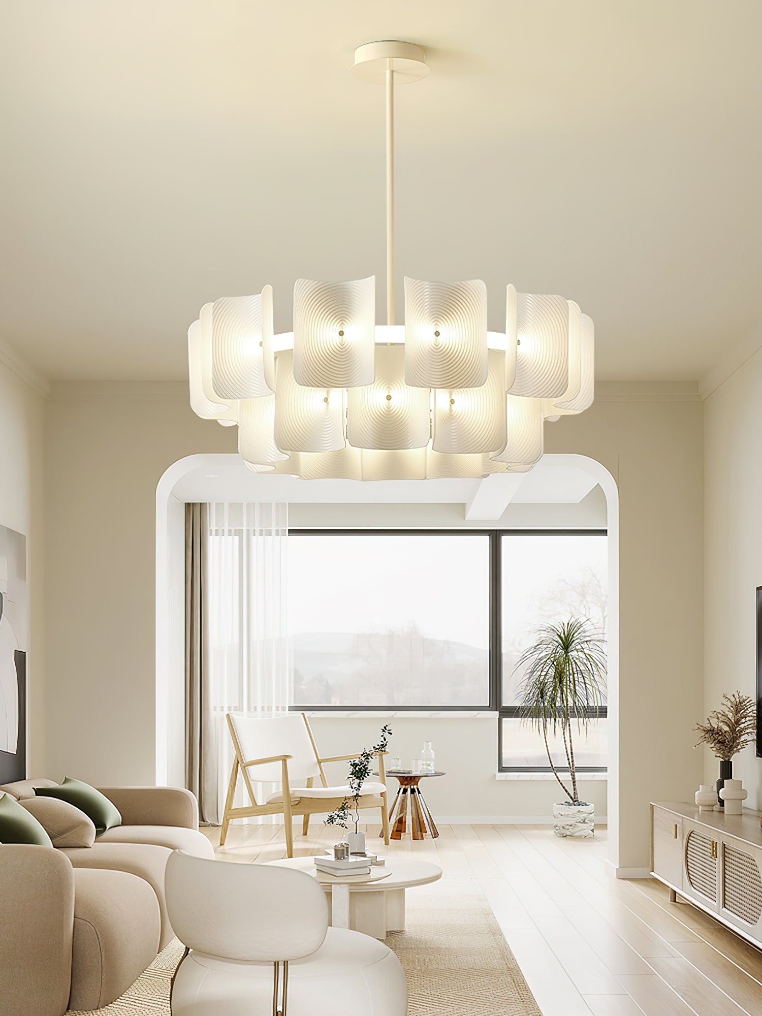 Seliriel Chandelier Fingerprint LED