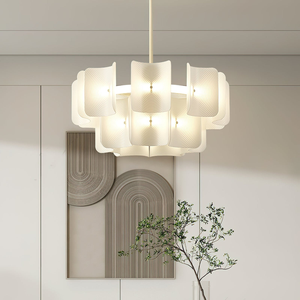 Seliriel Chandelier Fingerprint LED