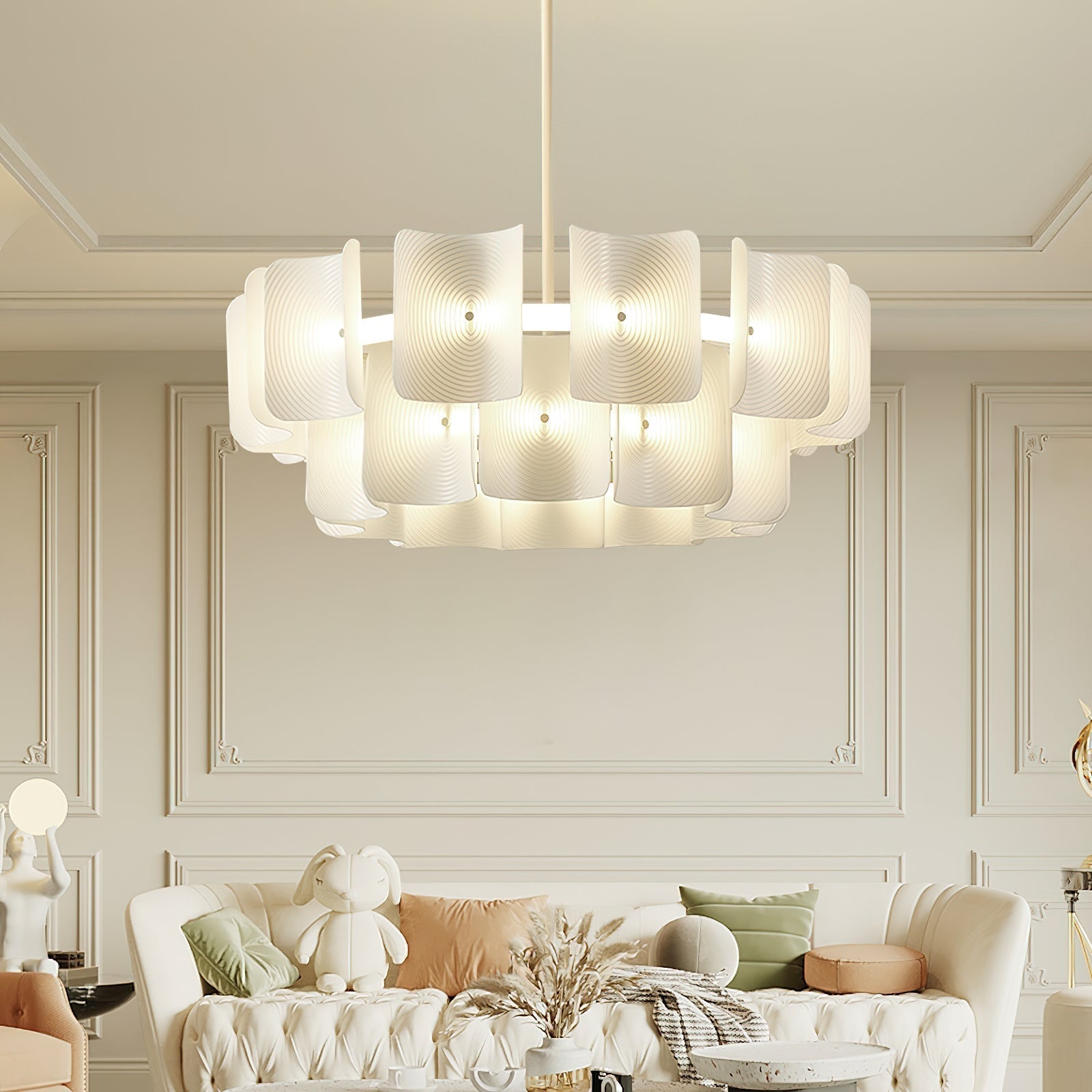 Seliriel Chandelier Fingerprint LED