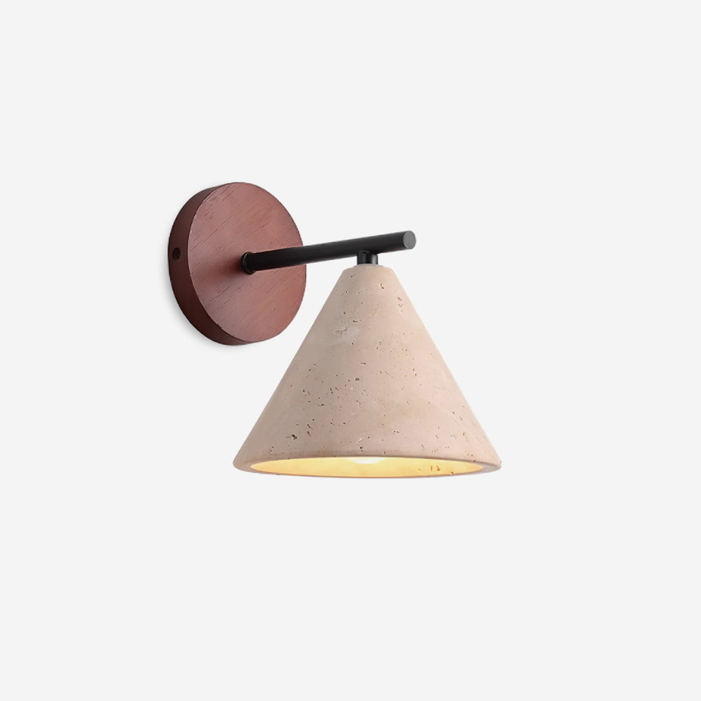 Tavero Modern Cone Wall Sconce - Neutral Decor