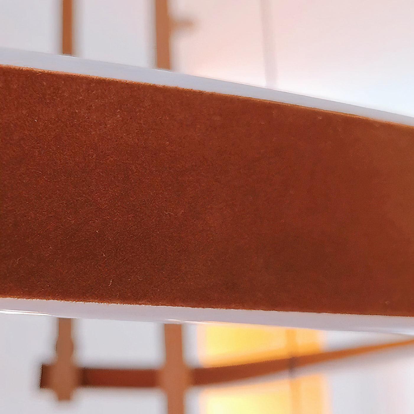 Cesorora Curved Artificial Leather Chandelier